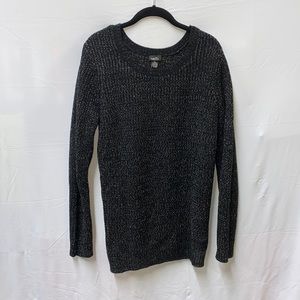 Extra Large Shiney Black Rue 21 Sweatshirt